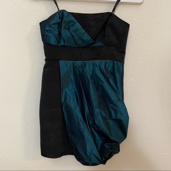 BCBGENERATION Aquamist Cocktail Party Dress 2 - Picture 2 of 6